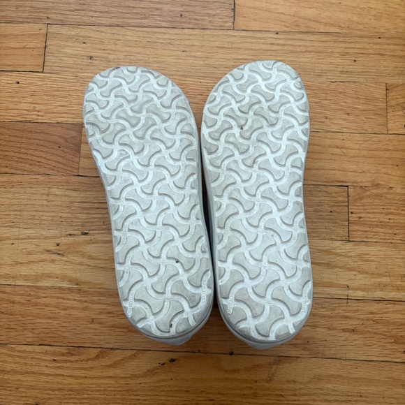 Birkenstock White Leather Sneakers Size 9 - Picture 4 of 4